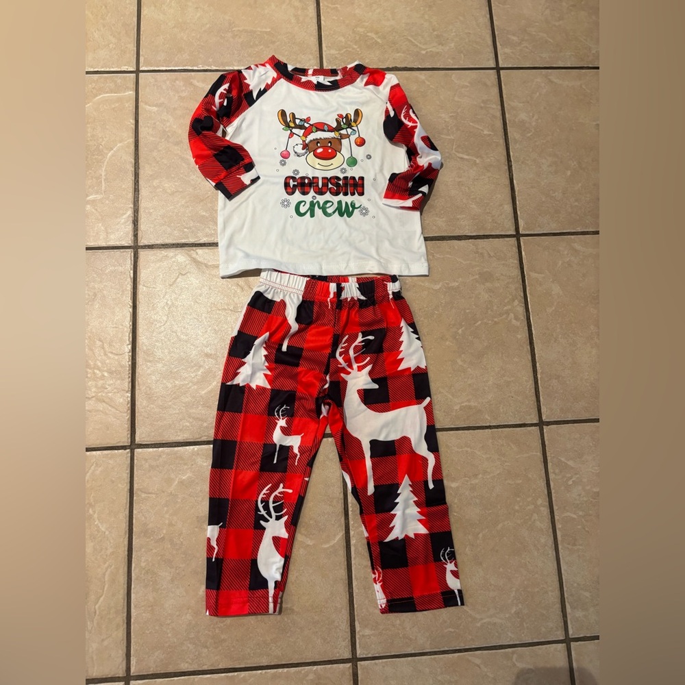 Kids Christmas Pajamas - Cousin Crew/‎ 5/$25